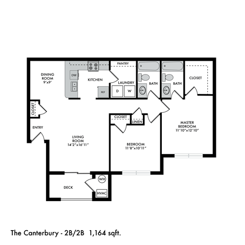 The Crossings at Chapel Hill Canterbury Floor Plan
